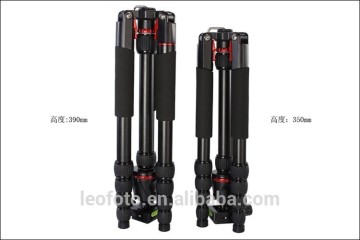 Leofoto Portable Camera Magnesium Aluminium Tripod Monopod Tripod With Ball Head AL255A+BH-36