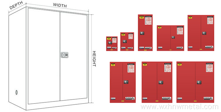 Laboratory Chemical Reagent Storage Cabinet For Safety