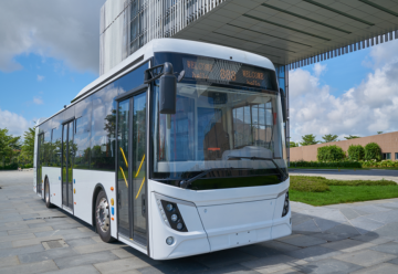 Bus urbain électrique de 12 mètres avec eec