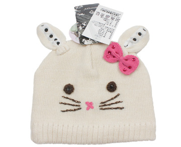 2014 cute handmade animal baby hats