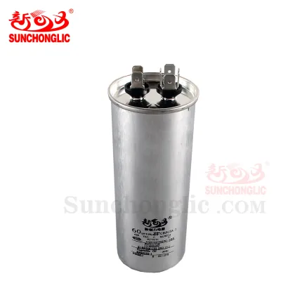 Sunchonglic CBB65 60uf 450v Air Conditioner Explosion-Proof Capacitor