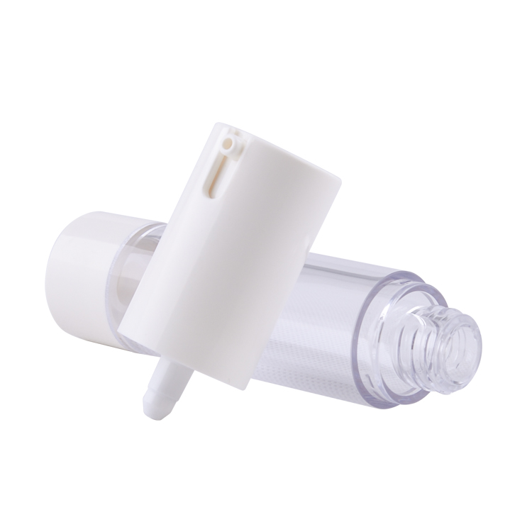 Fabricantes OEM 30ml 50ml de plástico como branco claro Creme de rosto personalizado Luxo garrafas cosméticas sem ar
