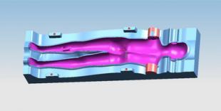 Blow Mold-Model of Human Body