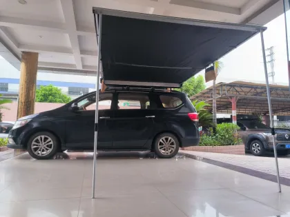 Waterproof Canvas Camping Car Awning Rooftop Tent
