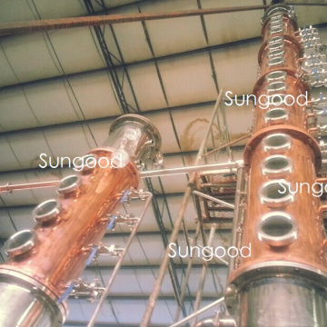 Copper Distillation Tower Copper Gin Distiller Column