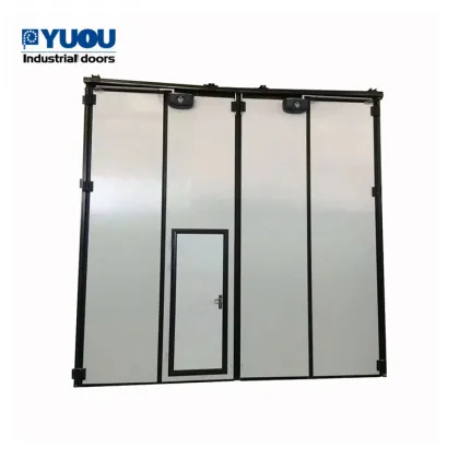Industrial Exterior Sliding HurricaneAccordion Door