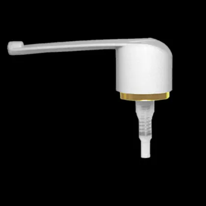 Plastic Oral Spray Pump , 20mm 0.12ml Throat Spray Pump