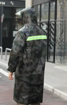 PVC Raincoat Suit Wholesale: Reflective PVC Raincoat Fabric for Adults and Bike Raincoats