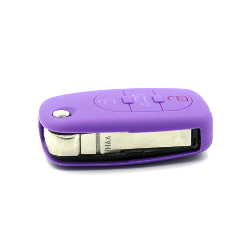 Silicone Car Key Fob Case Cover For Audi