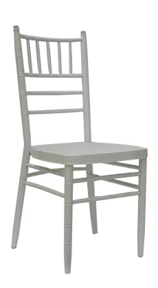 White Wedding Stackable Iron Tiffany Gold Metal Chiavari Chair