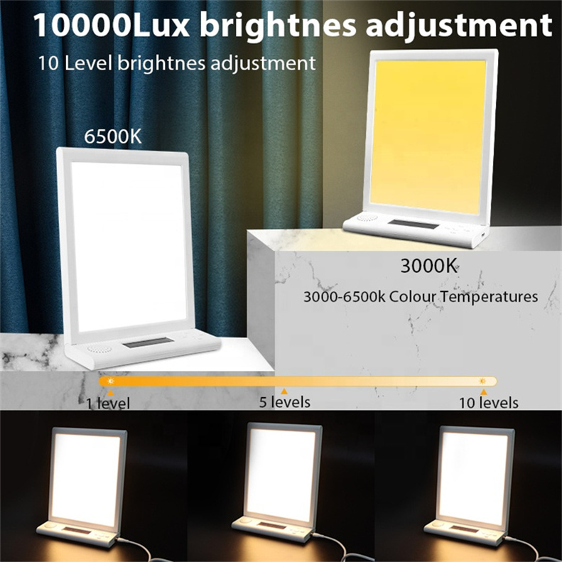 Suron UV Free 10000 Lux LED مصباح أشعة الشمس