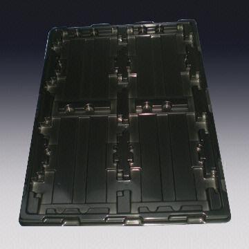 Packing Tray with CNC Programmed Molding, Made of Antistatic PS and PET