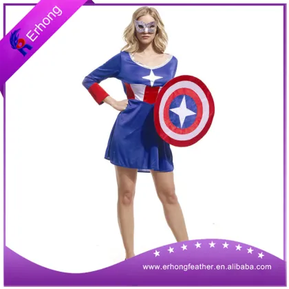 Womens Captain America Costume