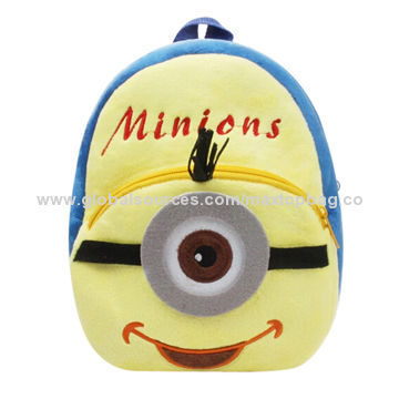 Cute Minion School Bag, Suitable for Boys and Girls, OEM Orders are Welcome