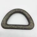Anello a D in metallo in acciaio con contenitore in acciaio al carbonio