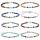 7 Chakra Yoga Meditation Bracelet Reiki Healing Crystal Stone Double Layer Natural Gemstone Beads Bangle for Women Men