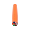 16/12mm air blown HDPE 7 way fibre microduct