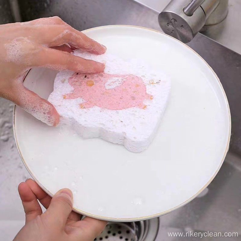 Animal Shape Compressed Cellulose Sponge