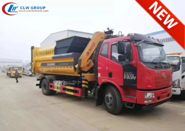 New Arrival FAW 12cbm Waste Hauler Truck