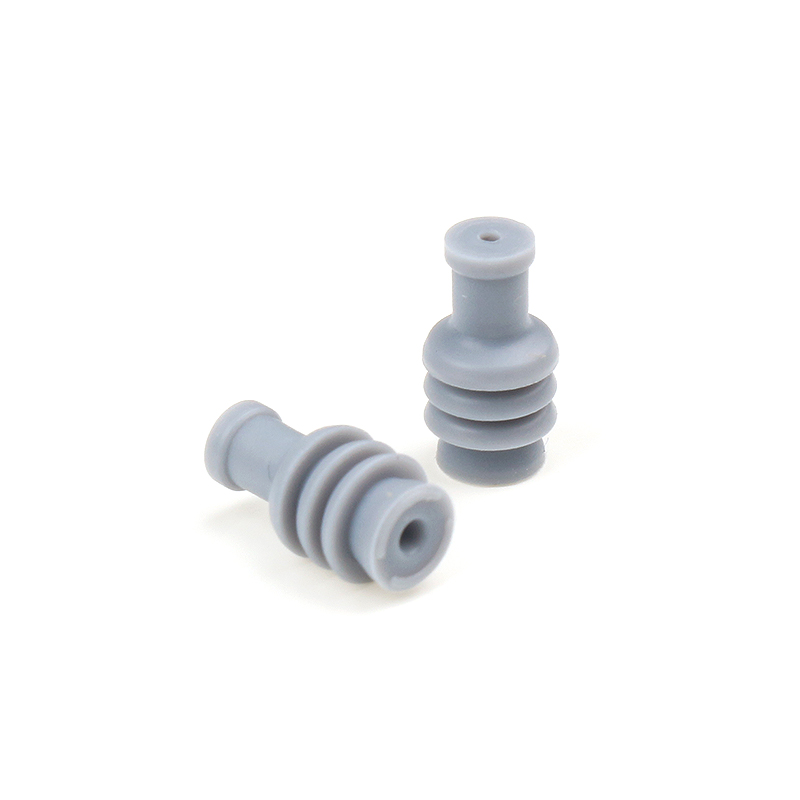 OEM custom compressor used rubber hole plug/abrasion proof silicone end cap