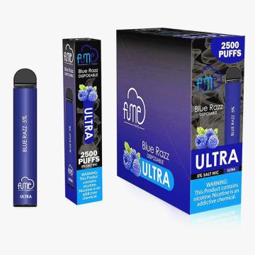 Fume Ultra 일회용 vape 2500 커스텀 로고