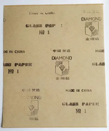 Diamond Brand Glass Paper Sandpaper