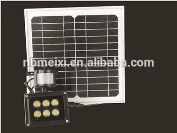 NEWEST ARRIVAL!!!!6w s18650 lithium BATTERY ensor flood light