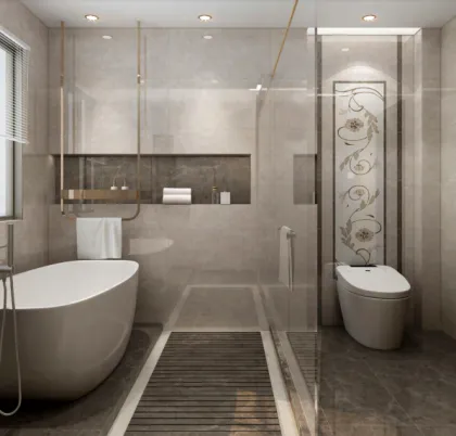 China Porcelain Floor Tiles: Low Price, Polished, and Non-Slip Bathroom Ceramics