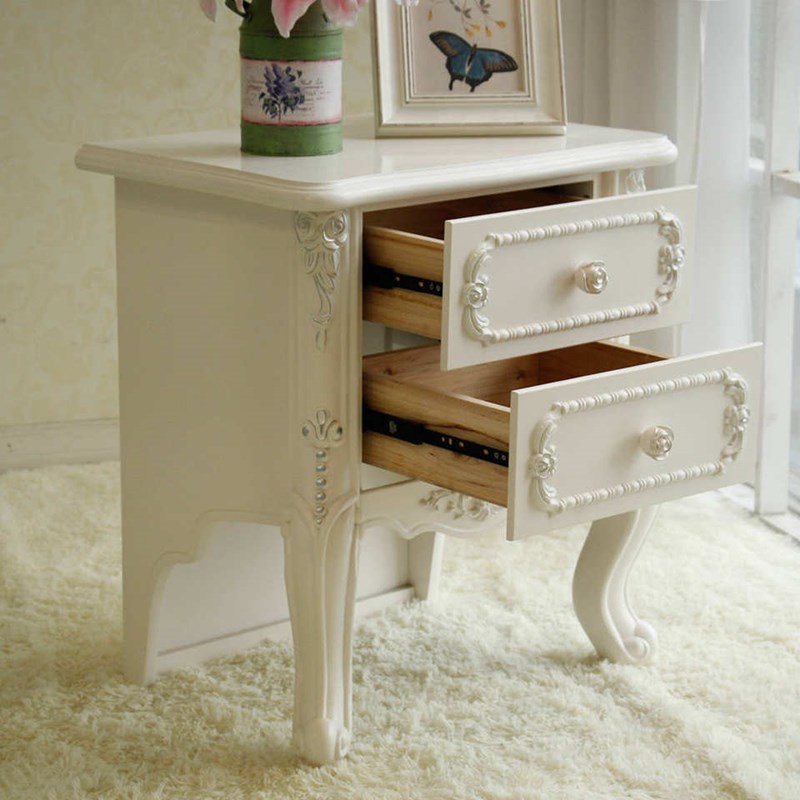 Wood Nightstands With Drawer