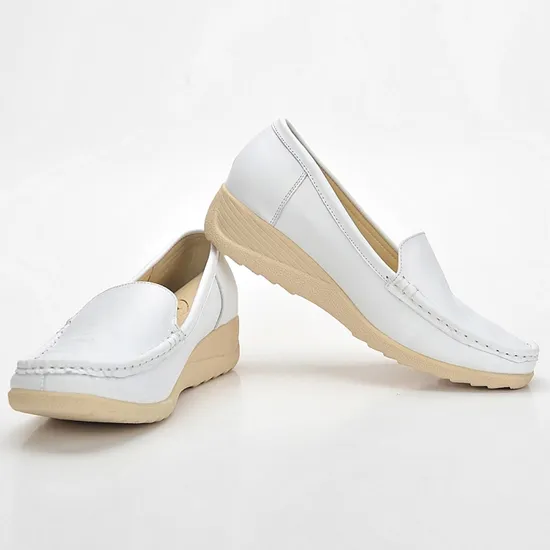 Hot-selling good design white nurse shoes