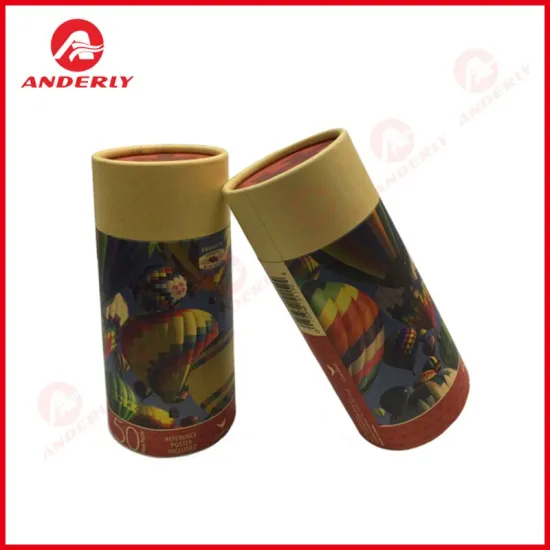 Custom Printing Recyclable Gift Paper Tube Packaging