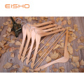 EISHO Natural Wood Clothes Hangers In Bulk