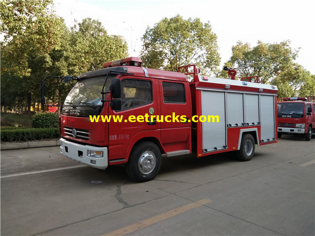 Dongfeng 2000 Gallons Fire Water Trucks