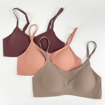 Reggiseno senza cuciture di sostegno in gelatina senza ferretto da donna