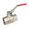 Válvula de bola ajustable de 2 vías de latón certificada por CSA con cierre de laboratorio y control de aire operada por gas
