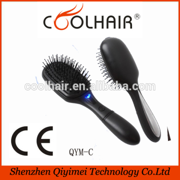 battery operated cleaning ionic hair brush