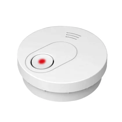 Battery powered smoke alarm