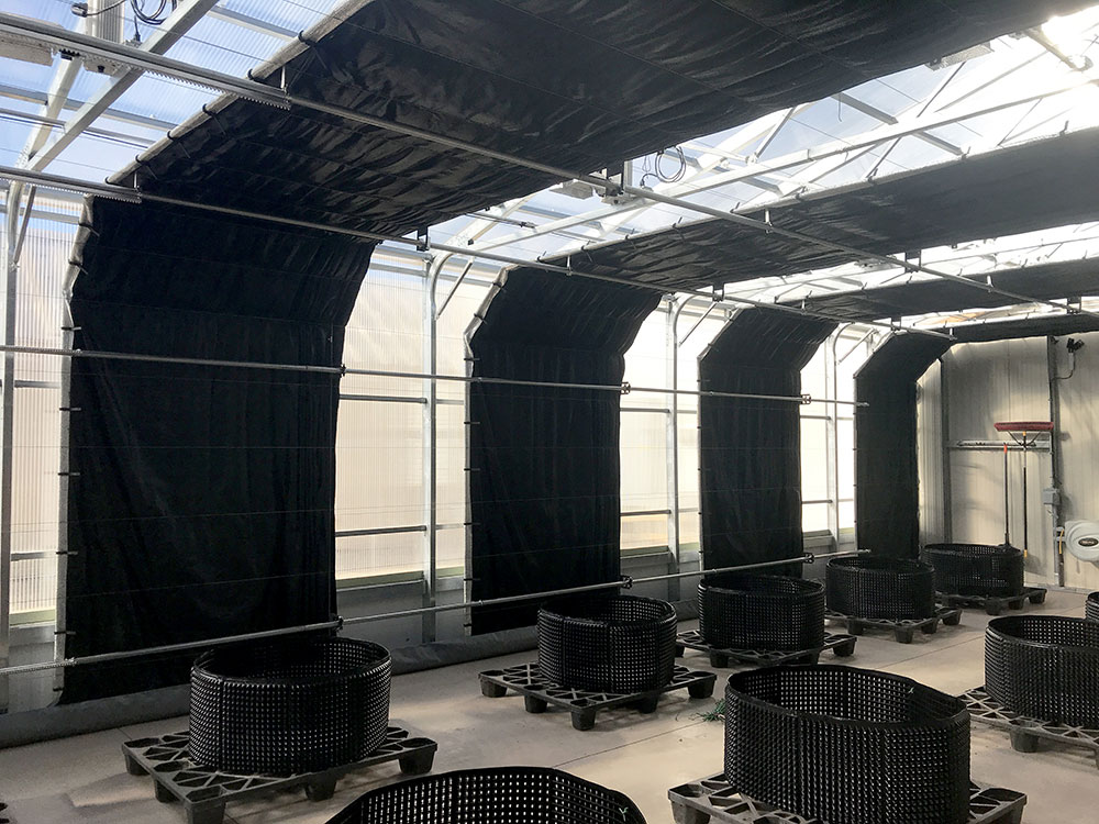 Skyplant automated medical planting greenhouse