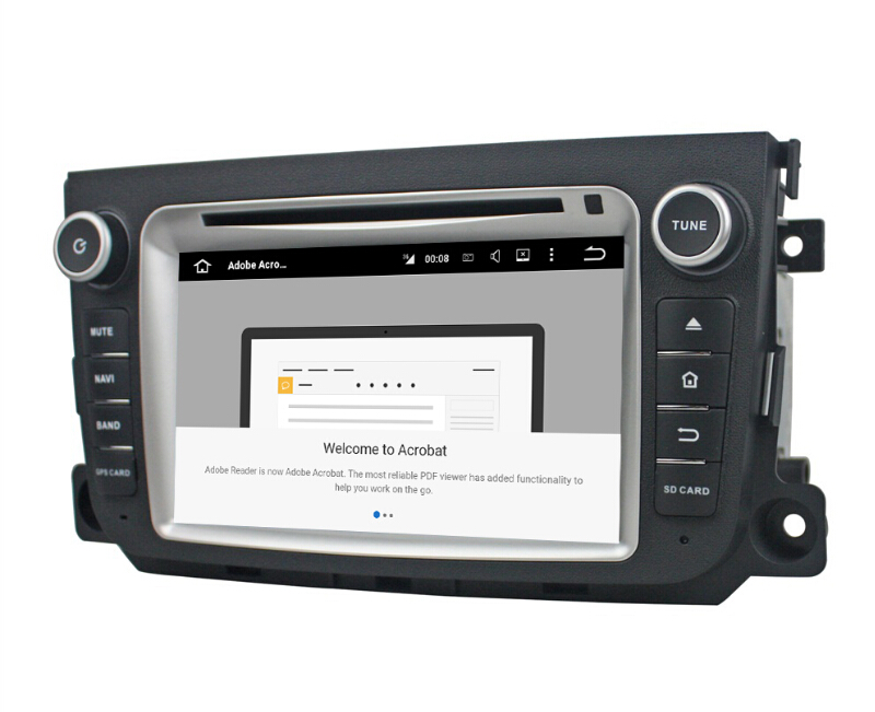 Car Multimedia System DVD Player For Benz SMART