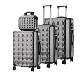 Coolife Luggage suitcase ABS 3 Piece Set