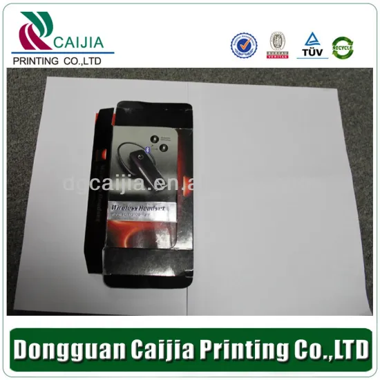 new design full color LED Light Packaging Paper Box