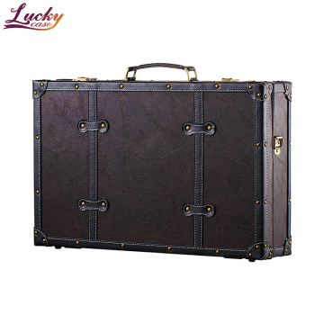 Professional Leather Barber Carry Case for Customized Portable Hairdressing Tools
