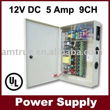 cctv camera,UL,12V5A9ch