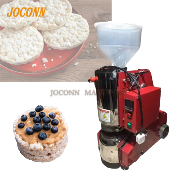Cereal Cracker Forming Machine: 8cm Round Puffed Rice Cracker Machine
