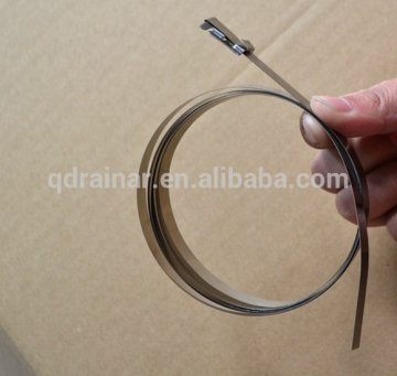 Lc-g series stainless 304 steel cable ties for on board ship and off shore unit