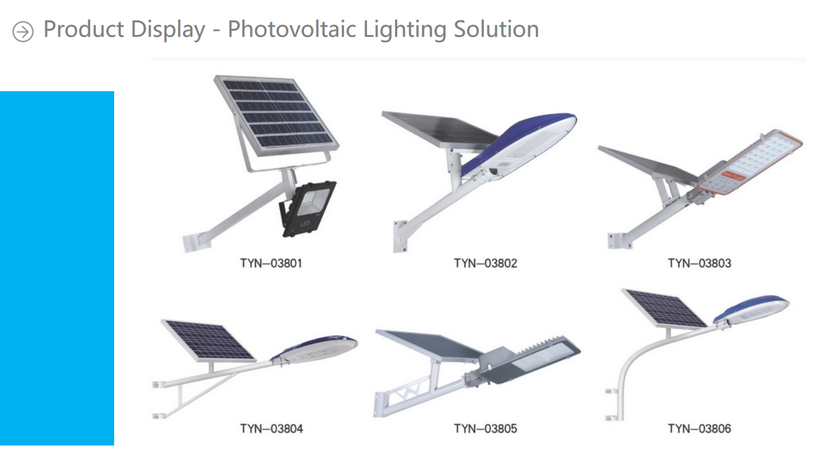 Efficient Wall Mounted Solar Lighting System