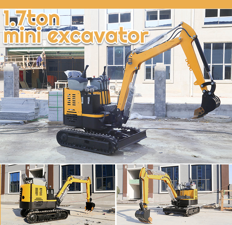 1 7ton Mini Excavator