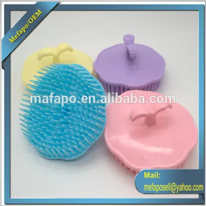 New Professional Plastic Scalp Massage Hair Shampoo Brush