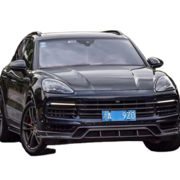 New Carbon Fiber Body Kit for Cayenne - Front Shovel & Back Lip Spoiler