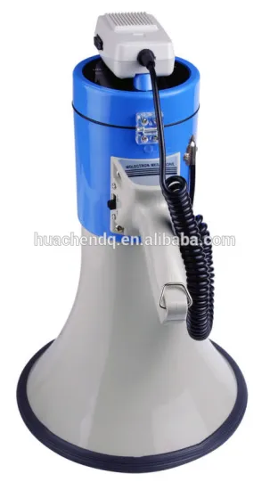 powerful transistor amplifiers with talk and siren